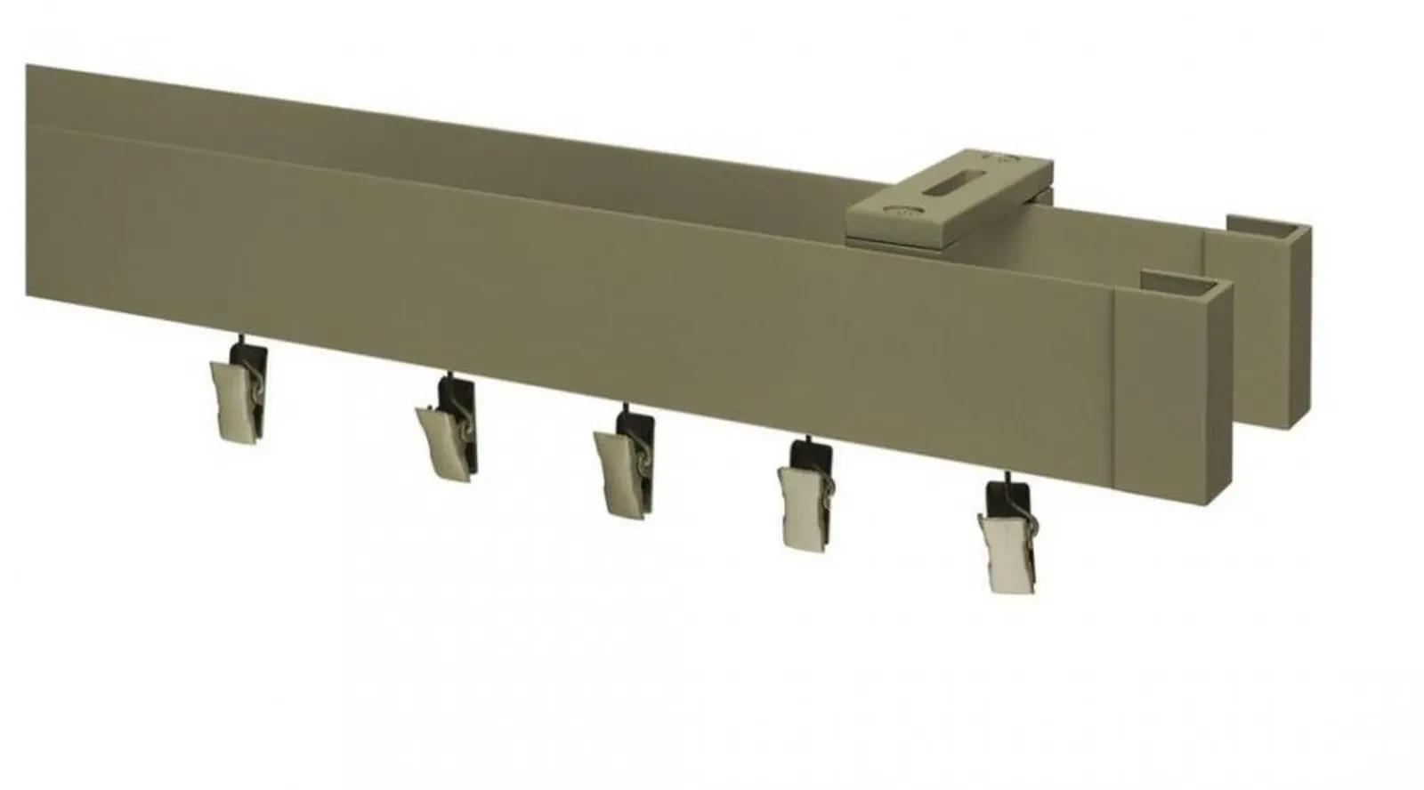 Garniža MODERN 2-drážková - do stropu - odtieň PATINA