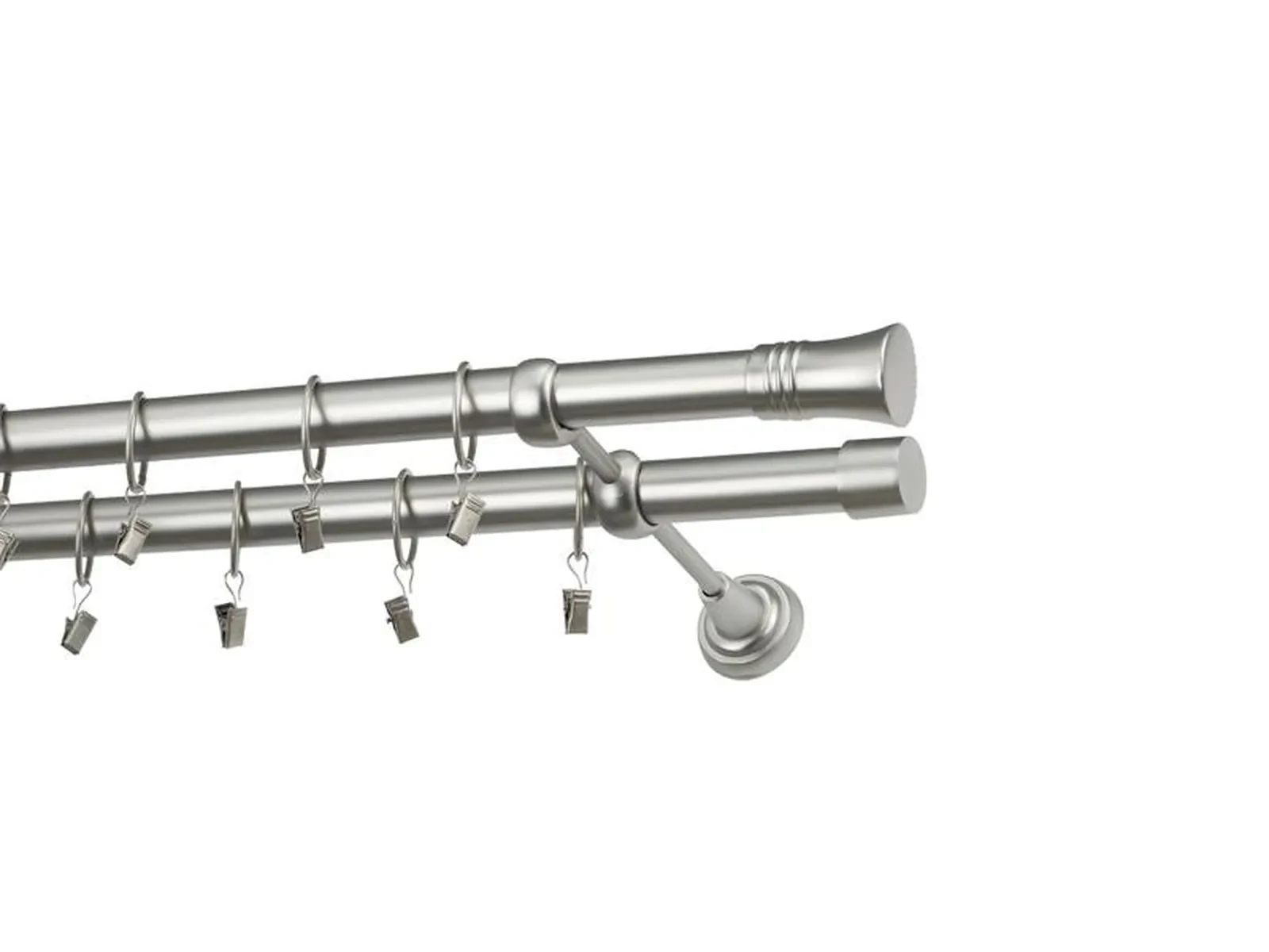 Garniža 25x25mm - 2rady - CAPRI - satin