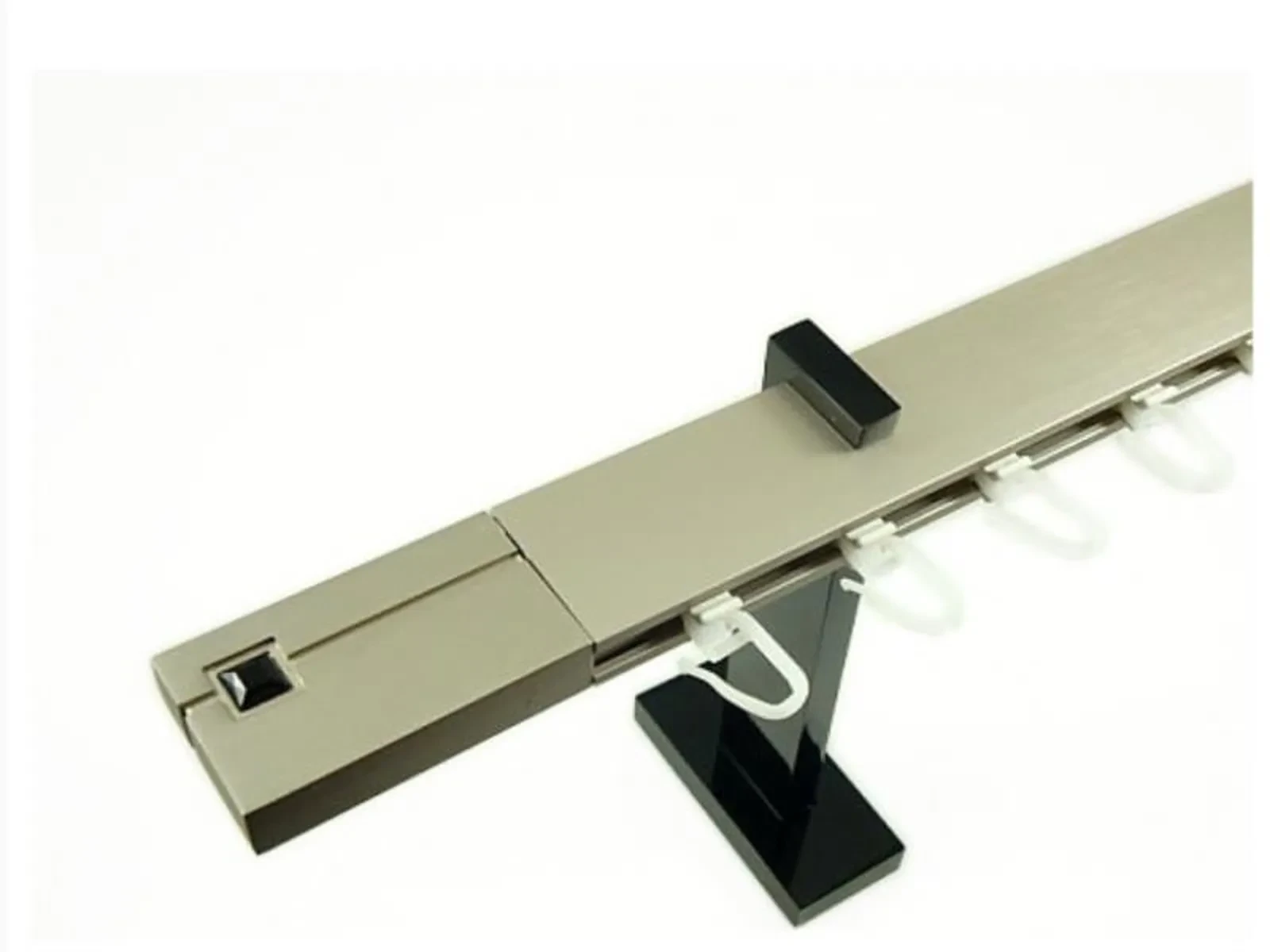 Garniža SQUARE LINE 1dr. - kon. KRYSTAL čierny