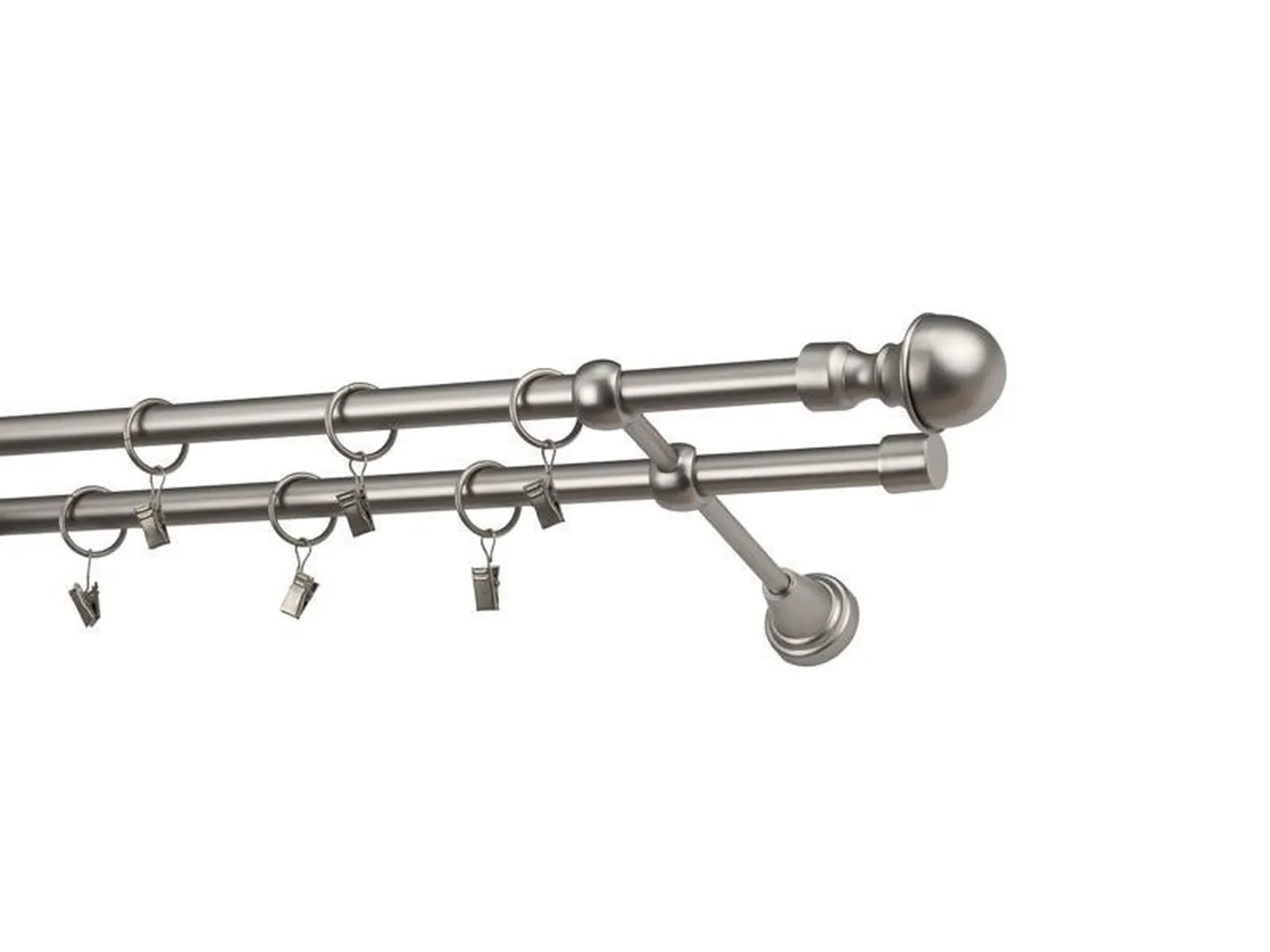 Garniža 16x16mm - 2rady - BOSTON - satin