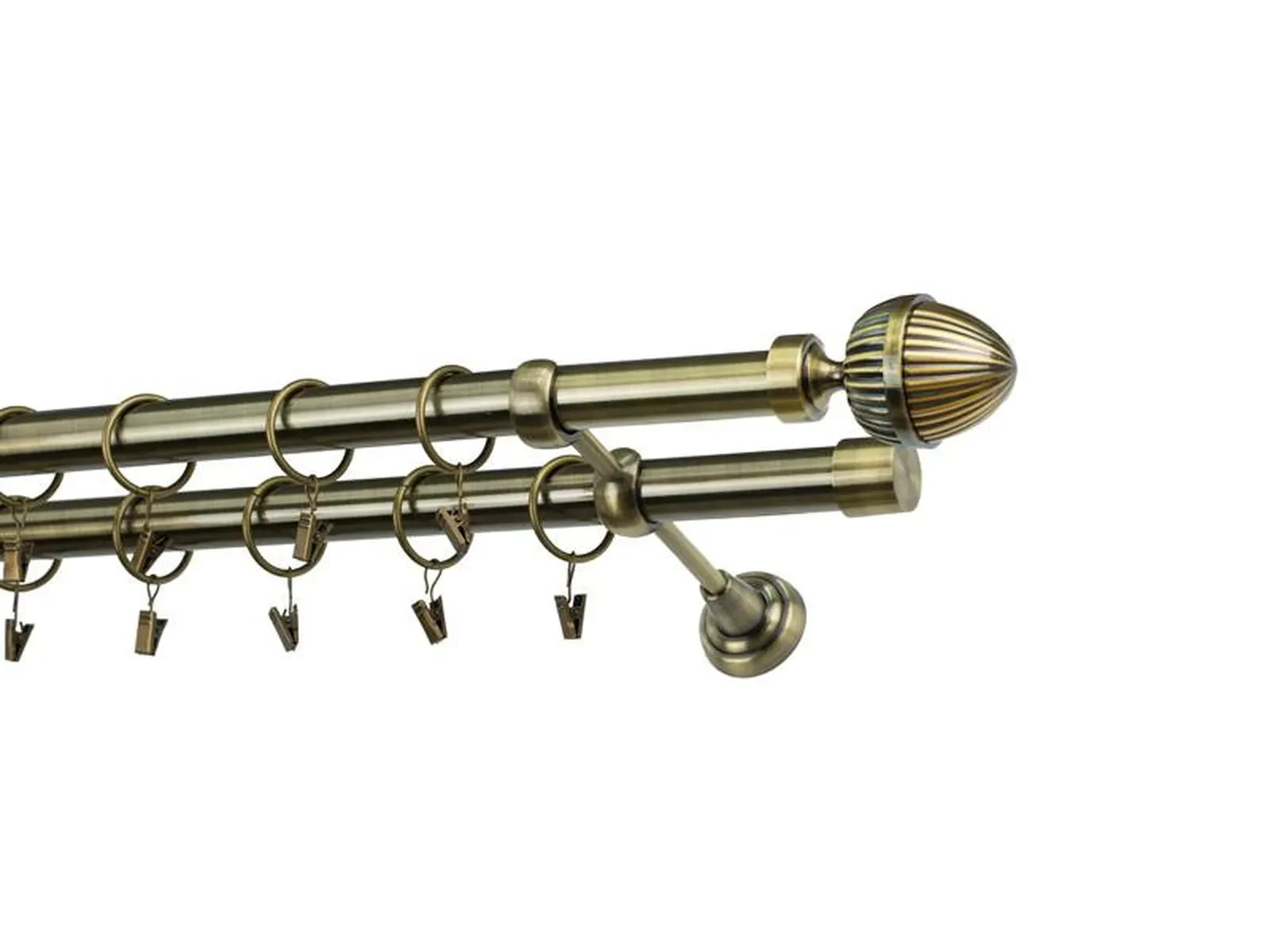 Garniža 25x25mm - 2rady - ODEON - antik