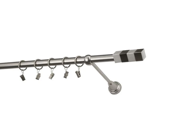 Garniža 19mm - 1rad - QUADRO - satin