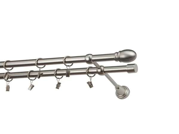 Garniža 19x19mm - 2rady - BELUNO - satin