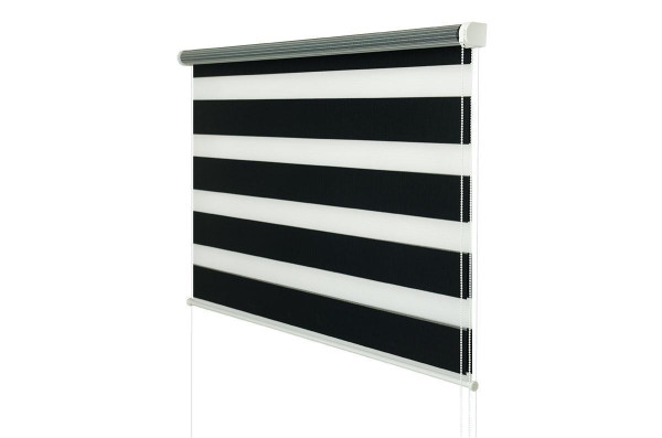 Roleta SOLID S - deň a noc - látka BLACK ELEGANCE 1