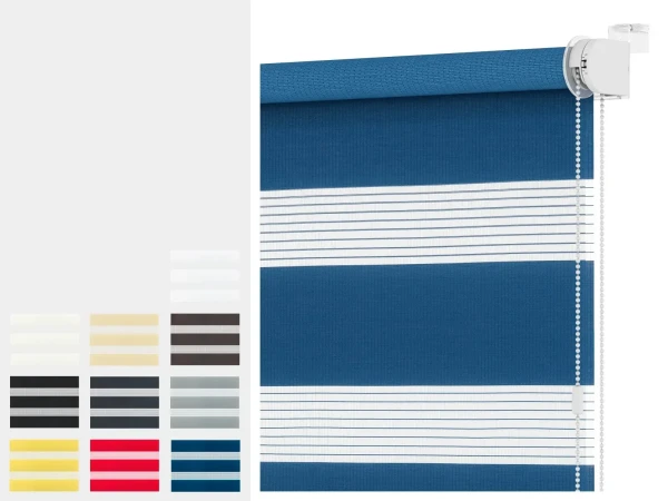 Roleta MINI - deň a noc - látka ZAKYNTHOS