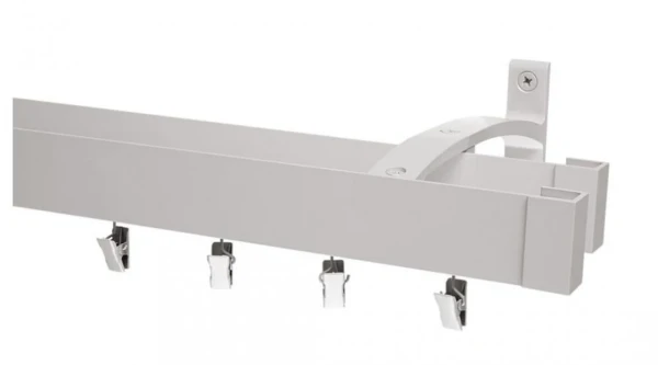 Garniža MODERN 2-drážková - na stenu - odtieň INOX