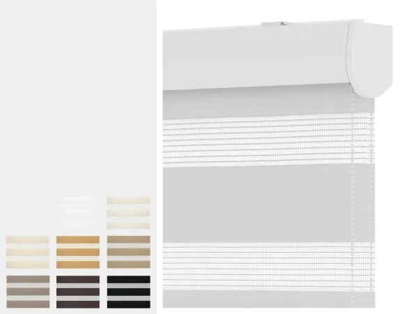 Roleta  NOBLE - deň a noc - látka MIAMI