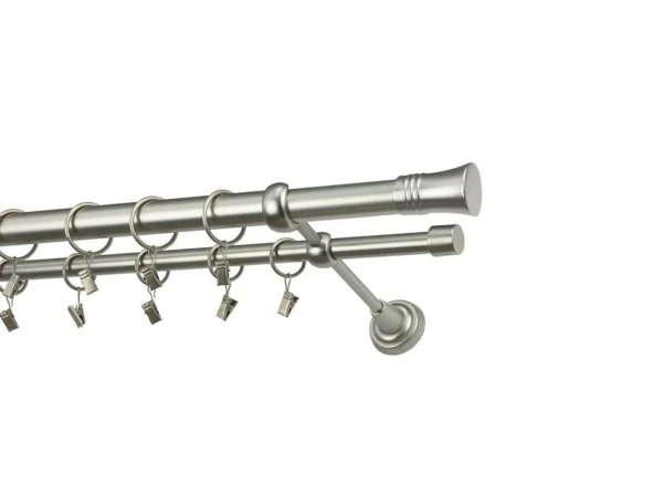 Garniža 25x16mm - 2rady - CAPRI - satin