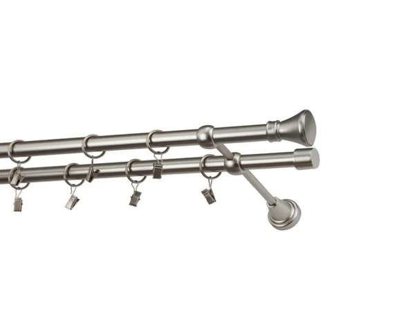 Garniža 19x19mm - 2rady - KOLOSEO - satin