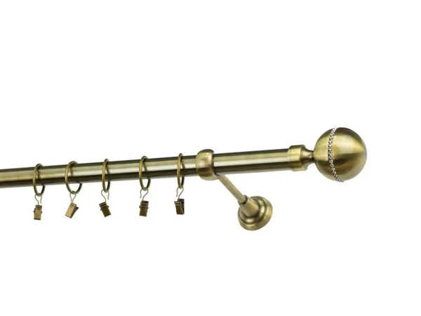 Garniža 25mm - 1rad - KALISTO CRYSTAL - antik