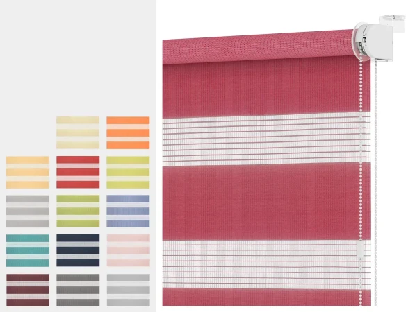 Roleta MINI - deň a noc - látka BAHAMA