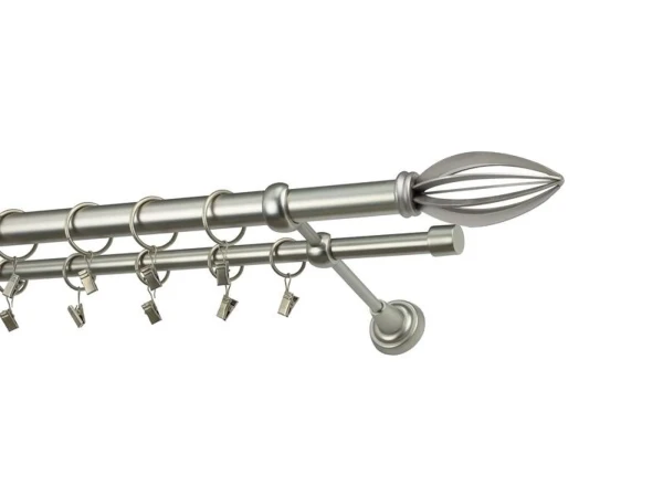 Garniža 25x16mm - 2rady - PANTEON - satin